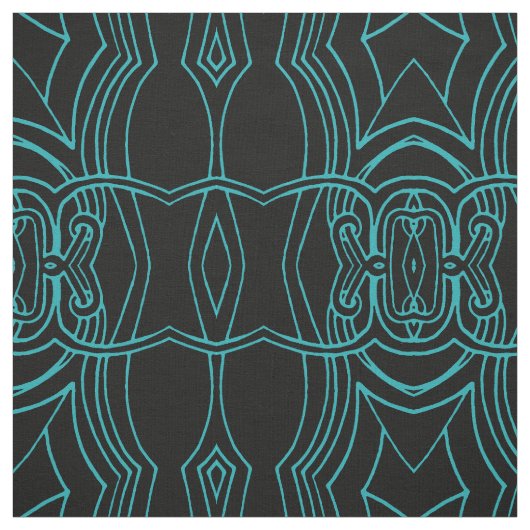 Line Art Design Muster Stoff (Muster)