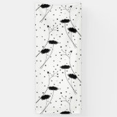 Line Art, Dunkelgrau Banner (Vertikal)