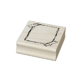 Line Art Frame, Journal Gummistempel (Stempel)