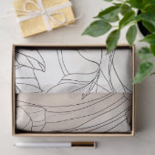 Line Art Frauen 6 Dekoupage Paper Seidenpapier (Geschenk)