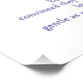 Line Art Great Dane Poster  (Ecke)