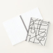 Line Art Journal Notizblock (Innenseite)
