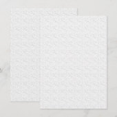 Line Art, Kangaroo, Geist Einladung (Vorne/Hinten)