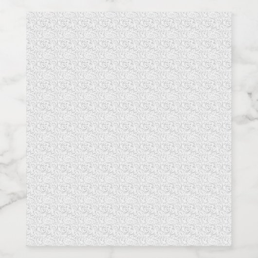 Line Art, Kangaroo, Geist Weinetikett (Einzelnes Label)