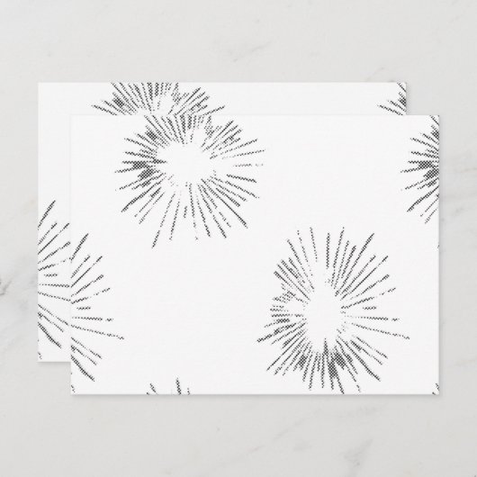 Line Art, Light Gray, Geyser Postcard Postkarte (Vorne/Hinten)