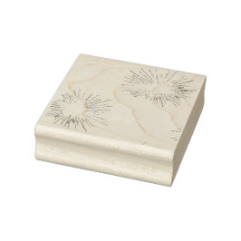 Line Art, Light Gray, Geyser Wood Art Briefmarke Gummistempel