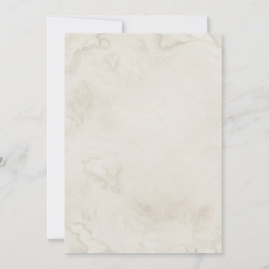 Line Art Mountains Wasserfarbenhochzeit Save The Date (Rückseite)