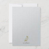 Line Art Schöne Face-Flat Grußkarte Karte (Rückseite)