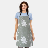 Line Art Schürze (Getragen)