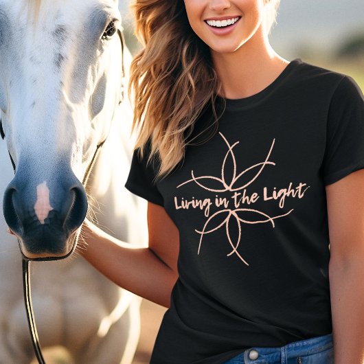 Line Art Script Typografy Christlich Clothing T-Shirt