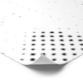 Line Art, Seashell, Harp Pedestal Sign Poster (Ecke)