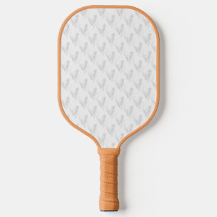 Line Art, Seashell, Harp Pickleball Schläger
