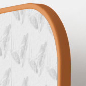 Line Art, Seashell, Harp Pickleball Schläger (Linke Seite)