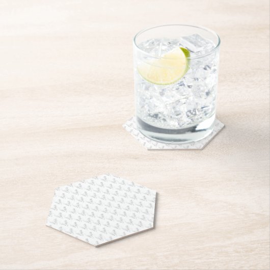 Line Art, Seashell, Harp Untersetzer (Vor Ort)