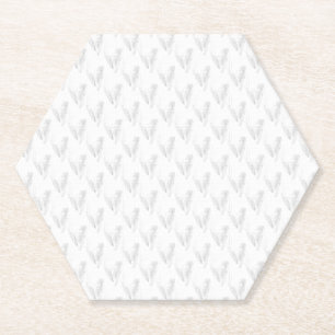 Line Art, Seashell, Harp Untersetzer