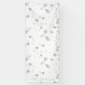 Line Art, Star Dust Banner (Vertikal)