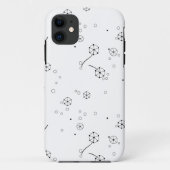 Line Art, Star Dust Case-Mate iPhone Hülle (Rückseite)
