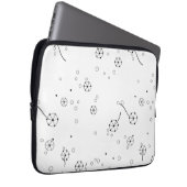Line Art, Star Dust Electronics Bag Laptopschutzhülle (Vorne Rechts)