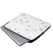 Line Art, Star Dust Electronics Bag Laptopschutzhülle (Vorne Knopf)