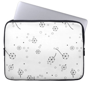 Line Art, Star Dust Electronics Bag Laptopschutzhülle