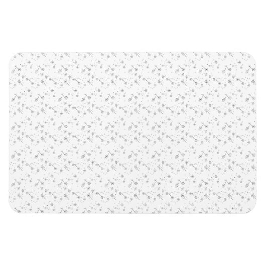 Line Art, Star Dust Magnet (Horizontal)