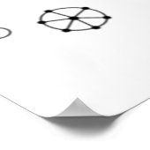 Line Art, Star Dust Poster (Ecke)