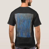 Line-Art-T-Shirt T-Shirt (Rückseite)