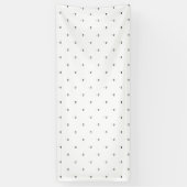 Line Art, White Lilac Vinyl Banner (Vertikal)