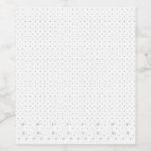 Line Art, White Lilac Weinetikett (Einzelnes Label)