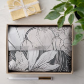 Line Art Woman 7 Dekoupage Paper Seidenpapier (Geschenk)