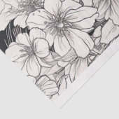 Line Art Woman 7 Dekoupage Paper Seidenpapier (Ausschnitt)