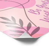 Line Art Woman Face Foto Erweiterung (Ecke)