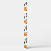 Line Art zeichnend Katzen und Blume Case-Mate iPhone Hülle (Rückseite / Rechts)