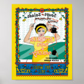 Line_B_8x10 gezeichnet Poster (Vorne)