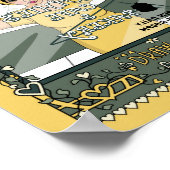 Line_C_8x10 gezeichnet Poster (Ecke)