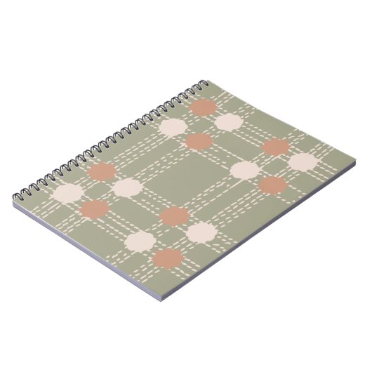 Line & Circle Notebook Notizblock (Linke Seite)