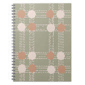 Line & Circle Notebook Notizblock (Vorderseite)