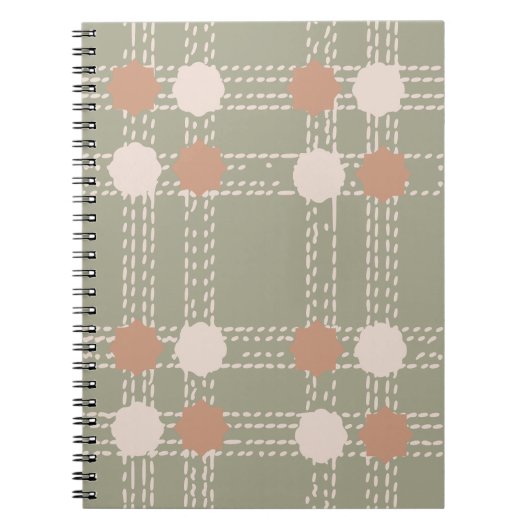 Line & Circle Notebook Notizblock (Vorderseite)