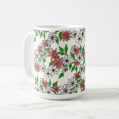Line Daisy Kaffeetasse (Vorderseite Links)