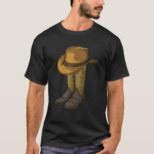 Line Dance Addict Schuhe Männer Klassische Stiefel T-Shirt