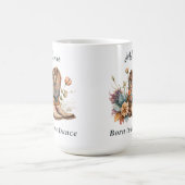 Line Dance Country Western Boost Blume Tasse (Mittel)