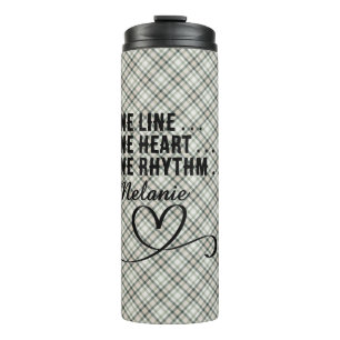 Line Dance Country Western Thermobecher Thermosbecher