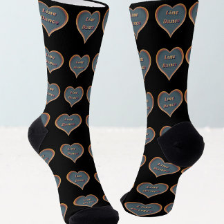 Line dance dancing outfit Socks Socken
