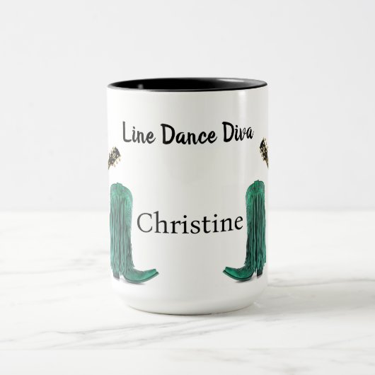 Line Dance Diva Tasse (Zentrum)