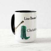 Line Dance Diva Tasse (Vorderseite Links)