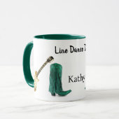 Line Dance Diva Tasse (Vorderseite Links)