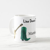 Line Dance Diva Tasse (Vorderseite Links)