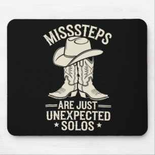Line Dance Fehltritte sind nur unerwartet Solos Li Mousepad