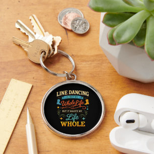 Line Dance-Geschenk für Tänzer fürs ganze Leben Schlüsselanhänger