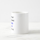 Line Dance-Lehrer, großartig Kaffeetasse (Mittel)